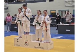 Twee medailles bij Districts Kampioenschappen Judo