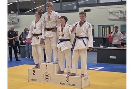 Twee medailles bij Districts Kampioenschappen Judo