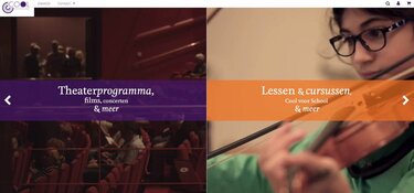 Nieuwe website voor Theater Cool kunst en Cultuur