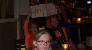 Leerlingen trots op oud-schoolgenoot Jan Blokhuijsen: ''Het feit dat hij al mee mag doen, vind ik heel knap'