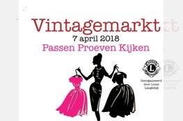 Vintagemarkt 7 april 2018