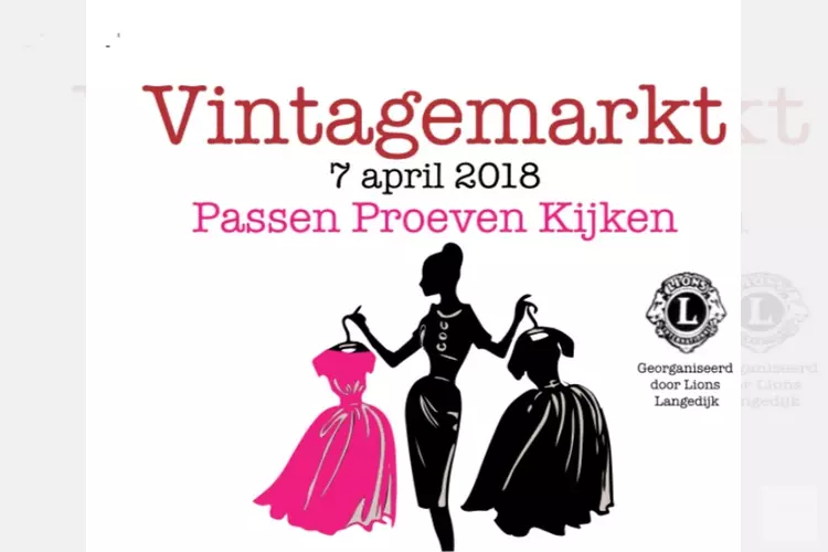 Vintagemarkt 7 april 2018