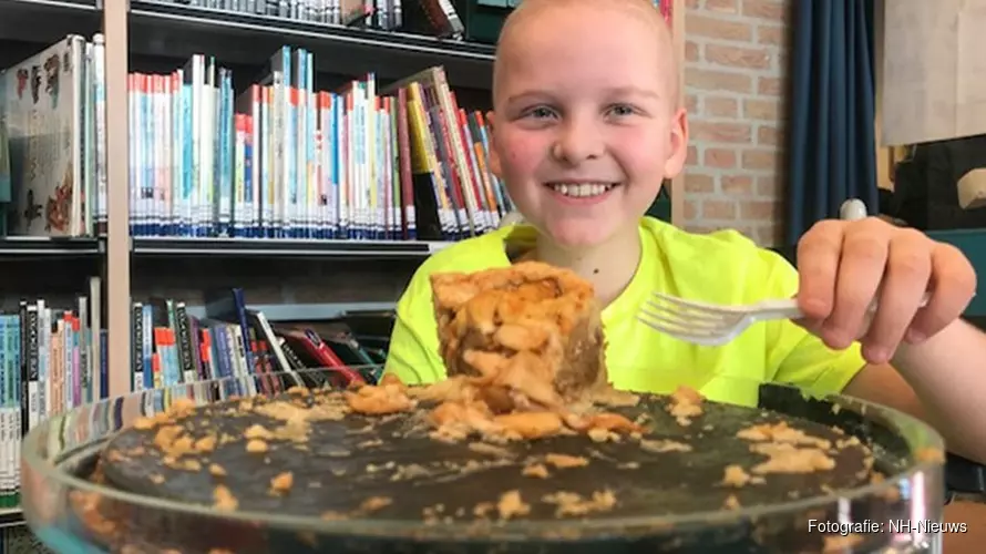 Hartverwarmende actie: kinderen bakken taarten voor ernstig zieke Bas (9)