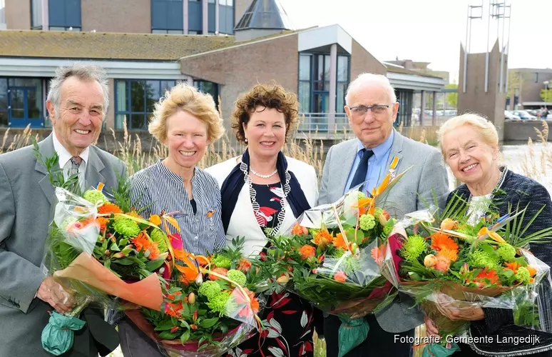 Koninklijke Onderscheiding in gemeente Langedijk